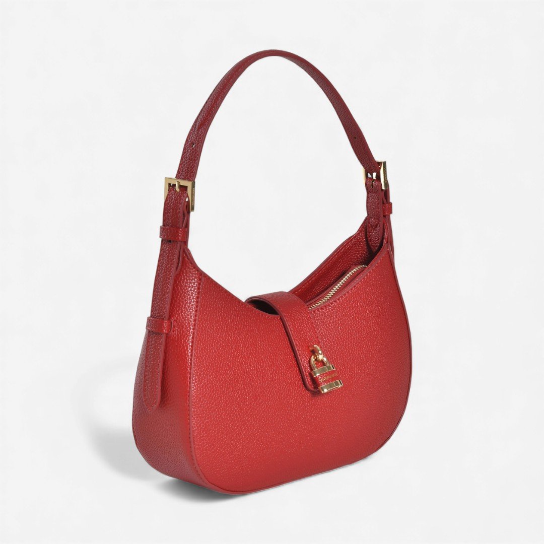 Bolsa Via Marte Shoulder Bag Vermelha Vermelho 2