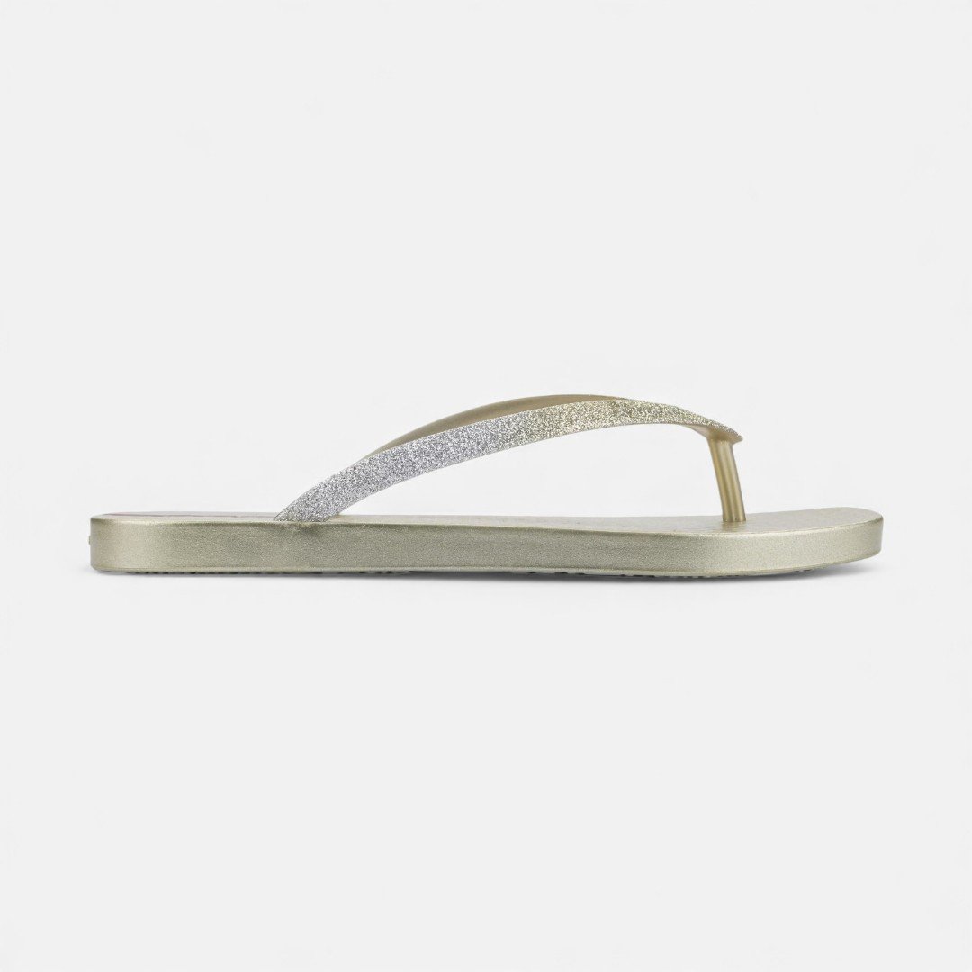 Chinelo de Dedo Edge Shine Ipanema Dourado Dourado 3