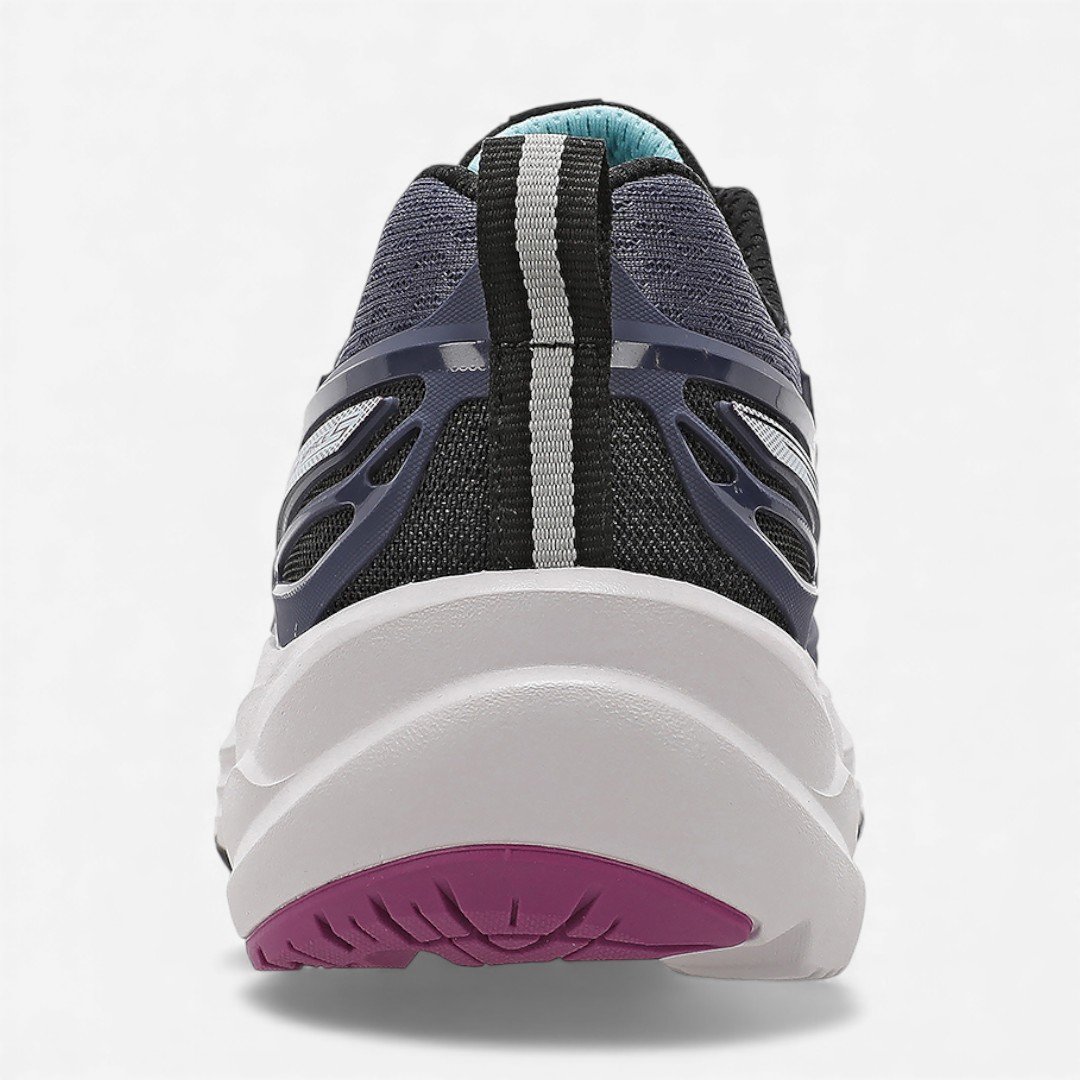 Tênis de Corrida Feminino Mizuno Space 5 Azul Marinho Roxo 6