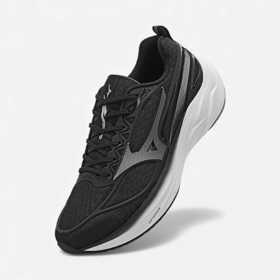 Tênis de Corrida Mizuno Space 5 Preto Preto 2