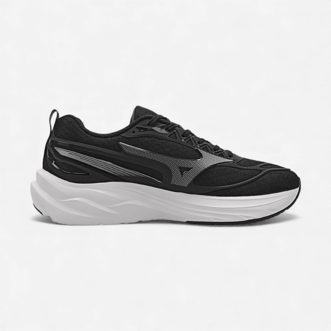 Tênis de Corrida Mizuno Space 5 Preto Preto 4