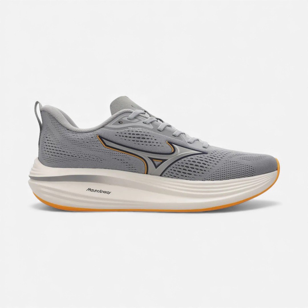 Tênis De Corrida Mizuno Neo Pryzma Masculino Cinza Cinza