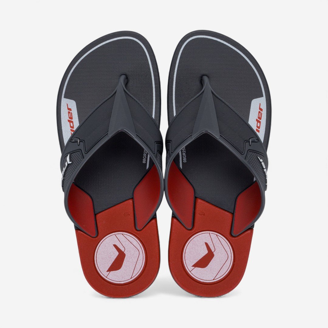 Chinelo De Dedo Infantil Start Rider Cinza Cinza 3