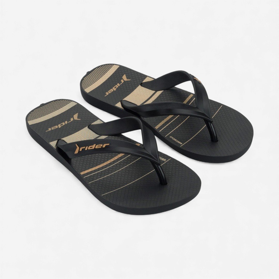 Chinelo De Dedo Infantil Feel Urban Rider Preto