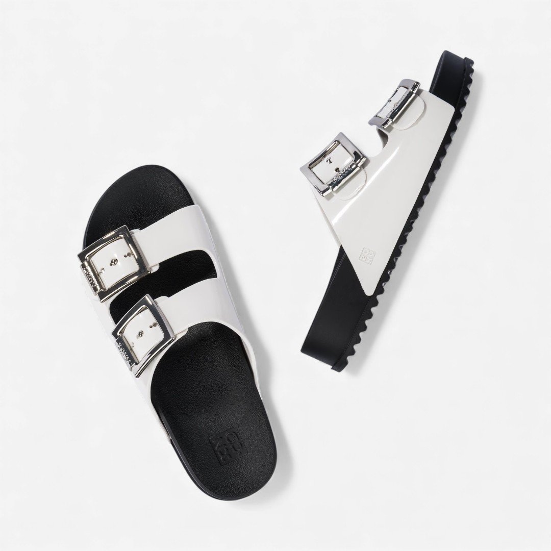 Chinelo Zaxy Partner III Feminino Branco Branco 3