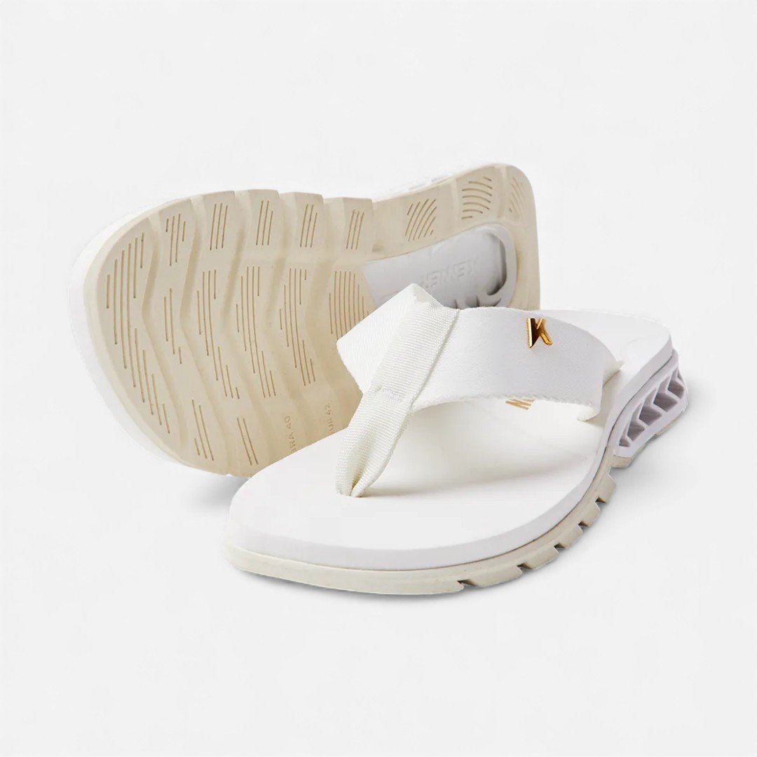 Sandália Kenner Rakka L7 Branco Branco 2