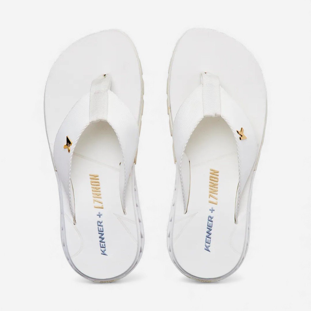 Sandália Kenner Rakka L7 Branco Branco 3