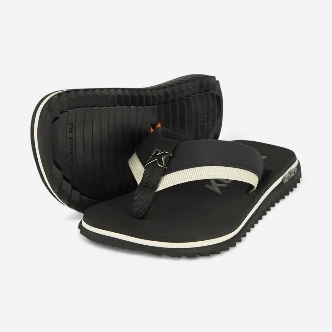 Sandália Kenner Kivah Colors Preto Preto/Branco 2