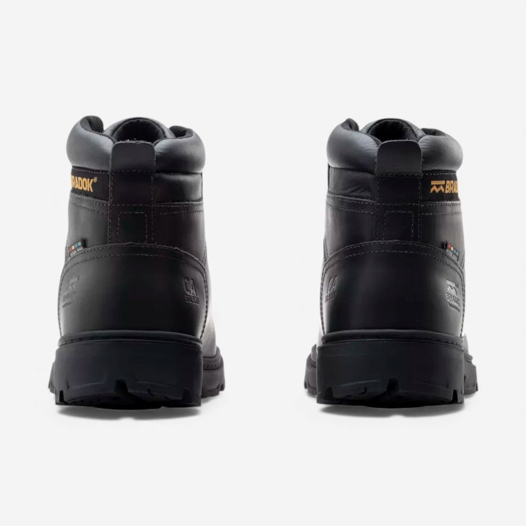 Bota Bradok Work Boot CA 50930 Preta Preto 5