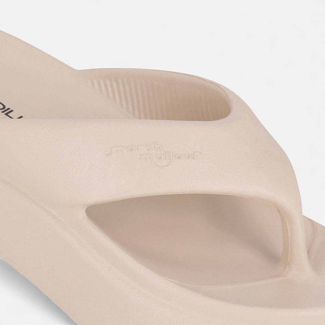 Tamanco Piccadilly Flatform Marshmallow Bege Bege 3