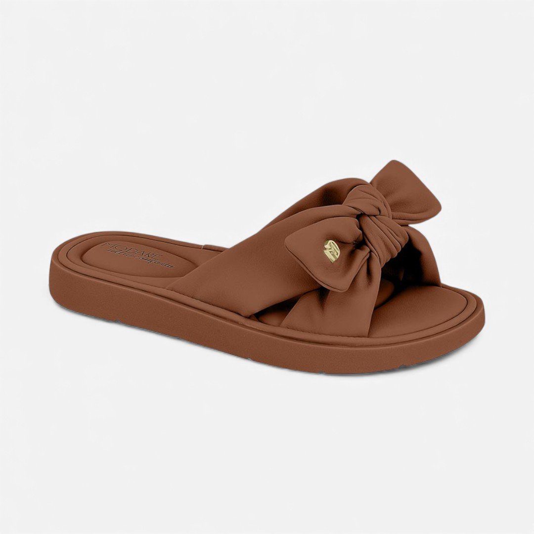Tamanco Modare Slide Feminino Marrom Marrom 2