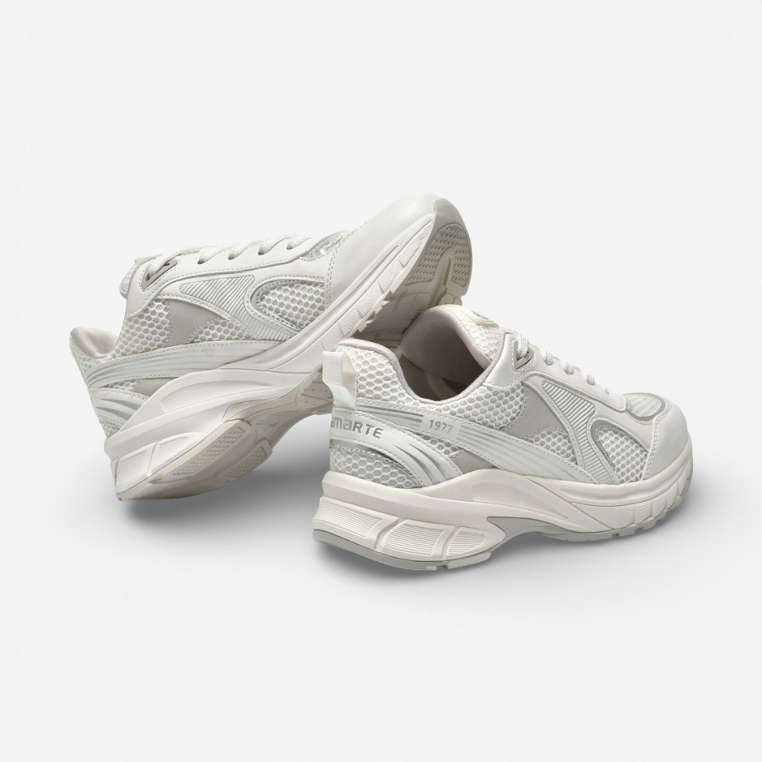 Tênis Via Marte Casual Esportivo Branco Branco 3