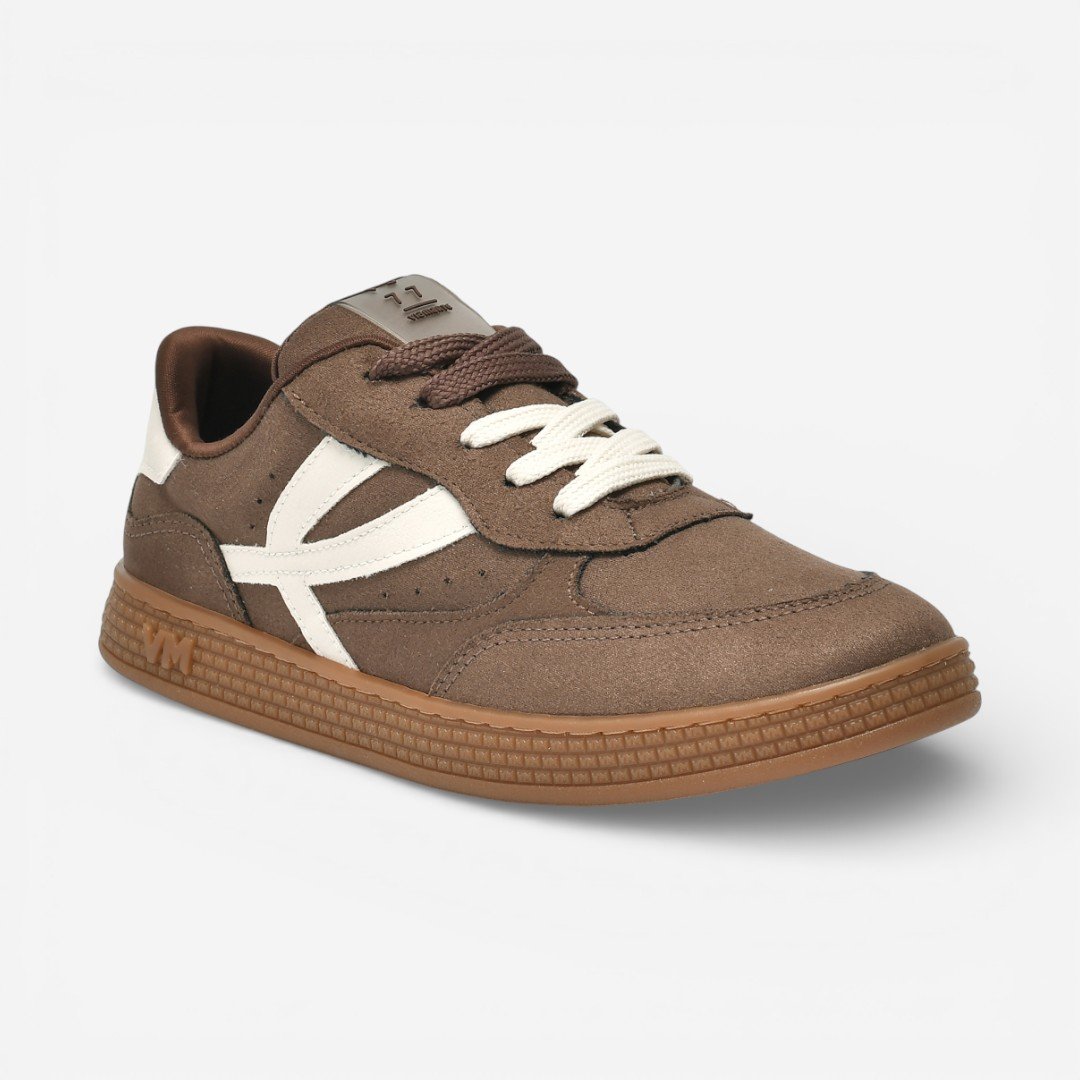 Tênis Via Marte Casual Camurça Marrom Marrom 4