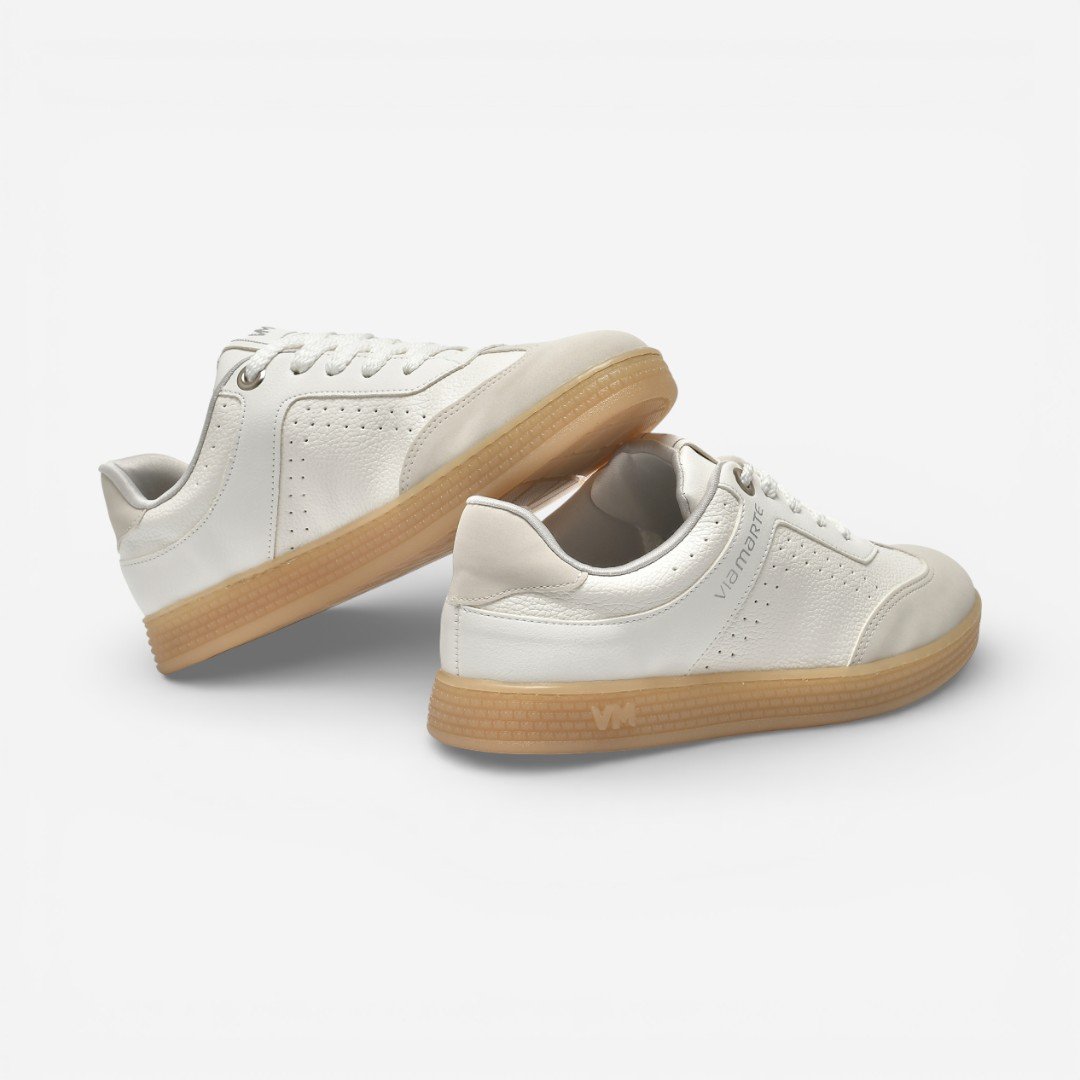 Tênis Via Marte Casual Gelo Branco 3