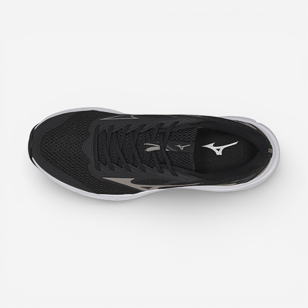 Tênis de Corrida Masculino Mizuno Hawk 6 Preto Preto 5