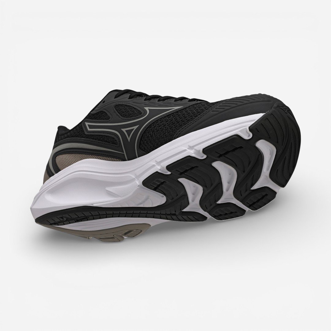 Tênis de Corrida Masculino Mizuno Hawk 6 Preto Preto 7