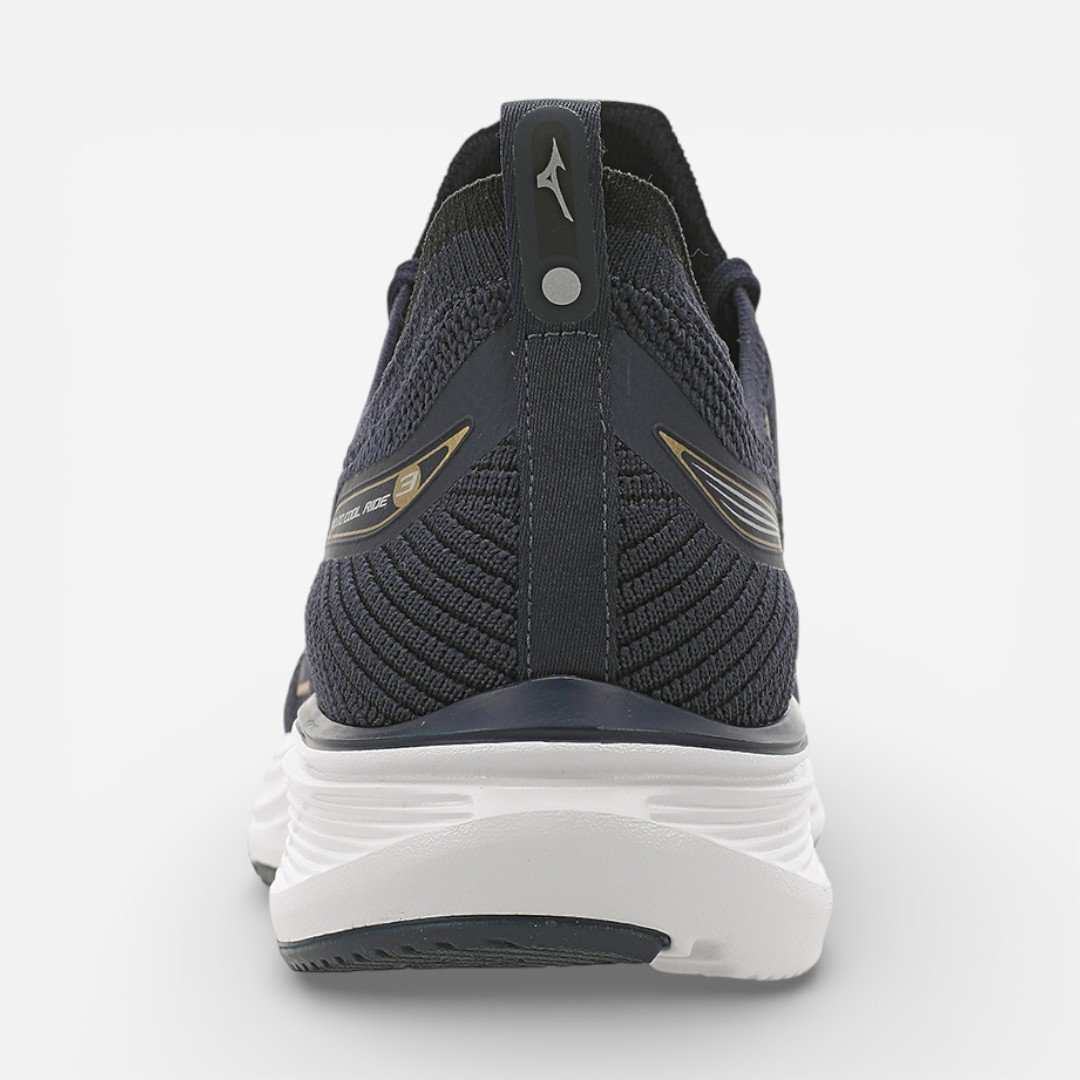 Tênis de Corrida Masculino Mizuno Cool Ride 3 Marinho Azul Marinho 6
