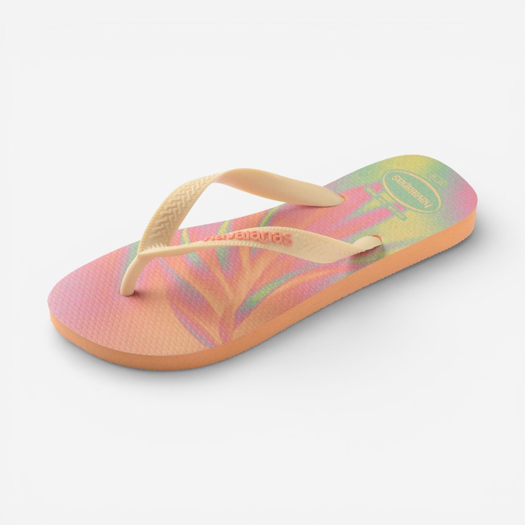 Chinelo Havaianas Top Fashion Bege 6