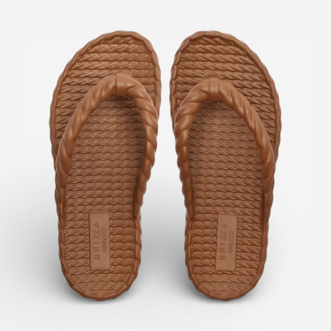 Tamanco Brizza Flatform Marrocos Mid Marrom Marrom 3