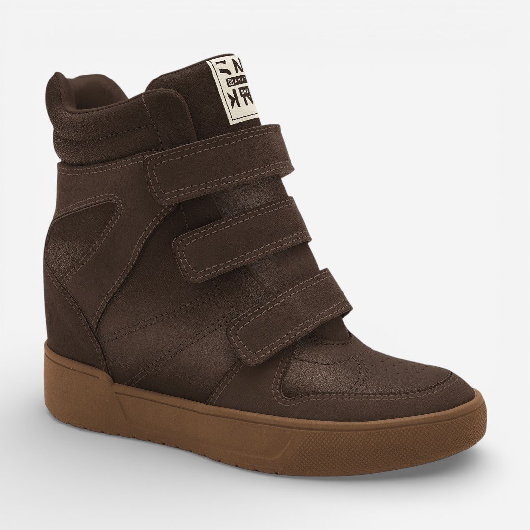 Tênis Sneaker Ramarim Marrom Marrom 2