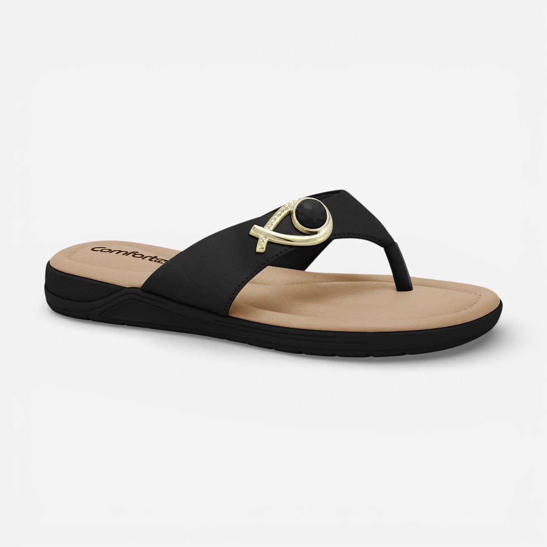Tamanco de Dedo Comfortflex Preto
