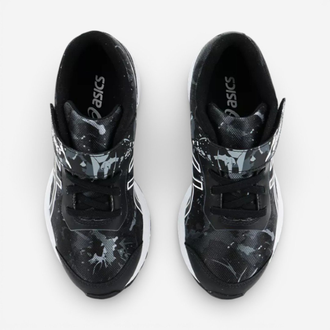Tênis Asics Fantasy 4 Infantil Masculino Preto Preto 5
