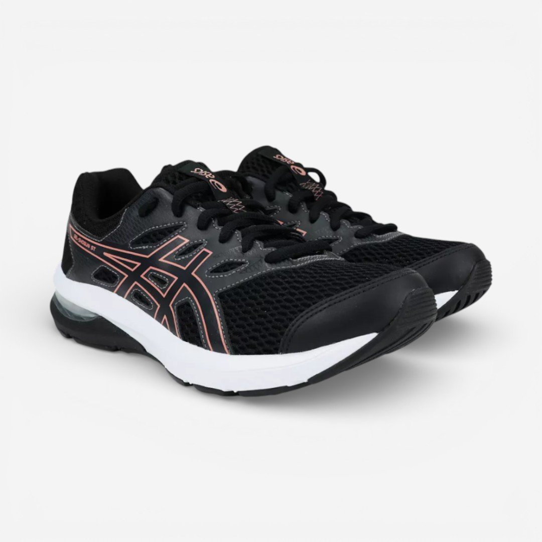 Tênis Asics GEL-Shogun ST Feminino Preto Preto 2