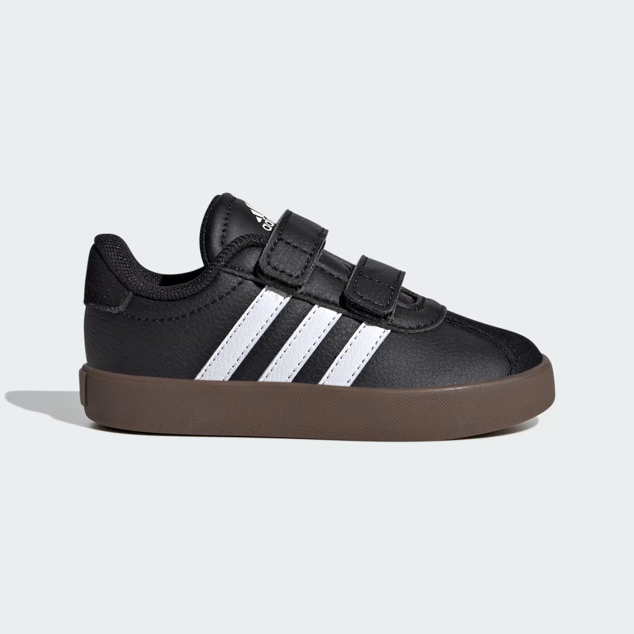Tênis Adidas VL Court 3.0 Skateboarding Infantil Preto