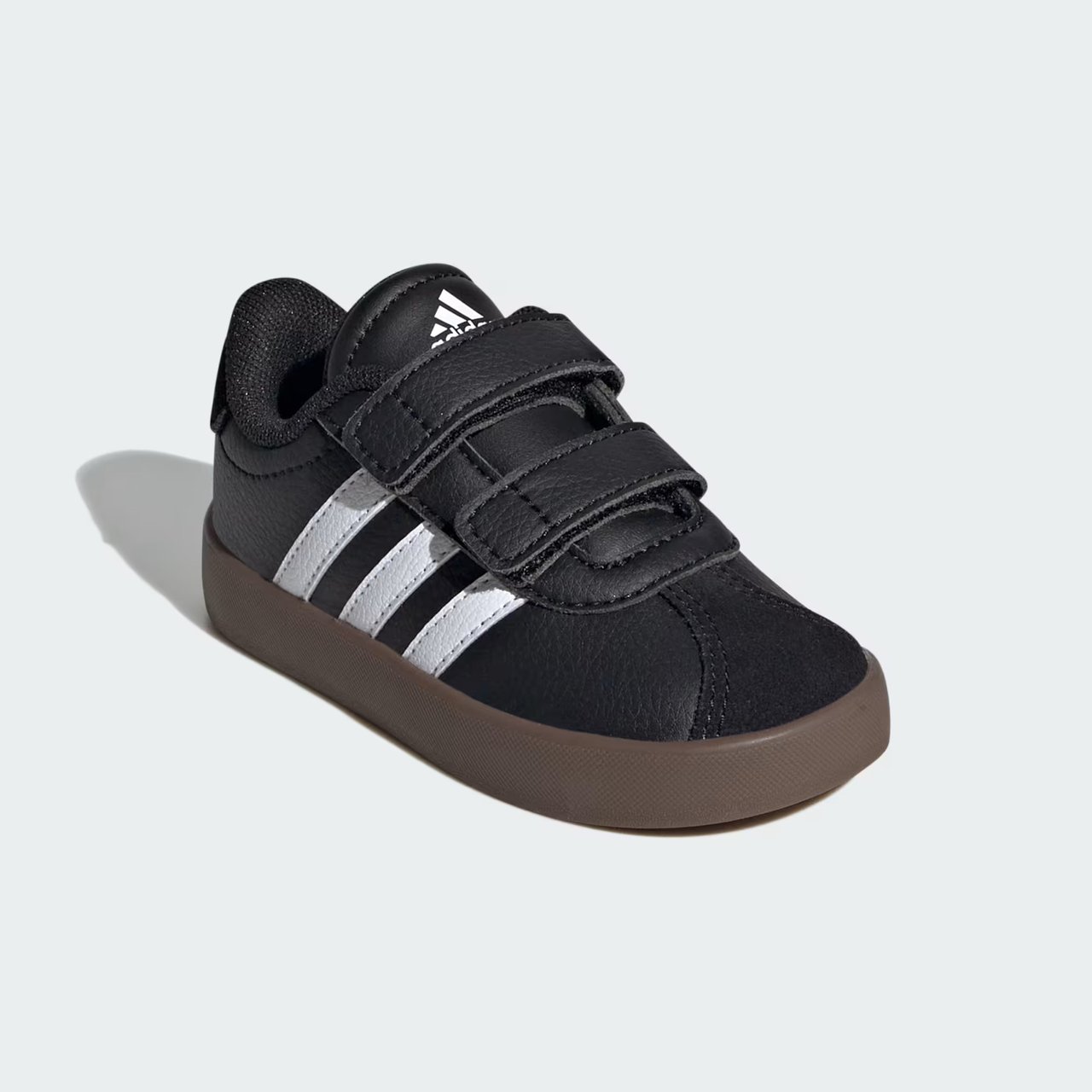 Tênis Adidas VL Court 3.0 Skateboarding Infantil Preto Preto 2