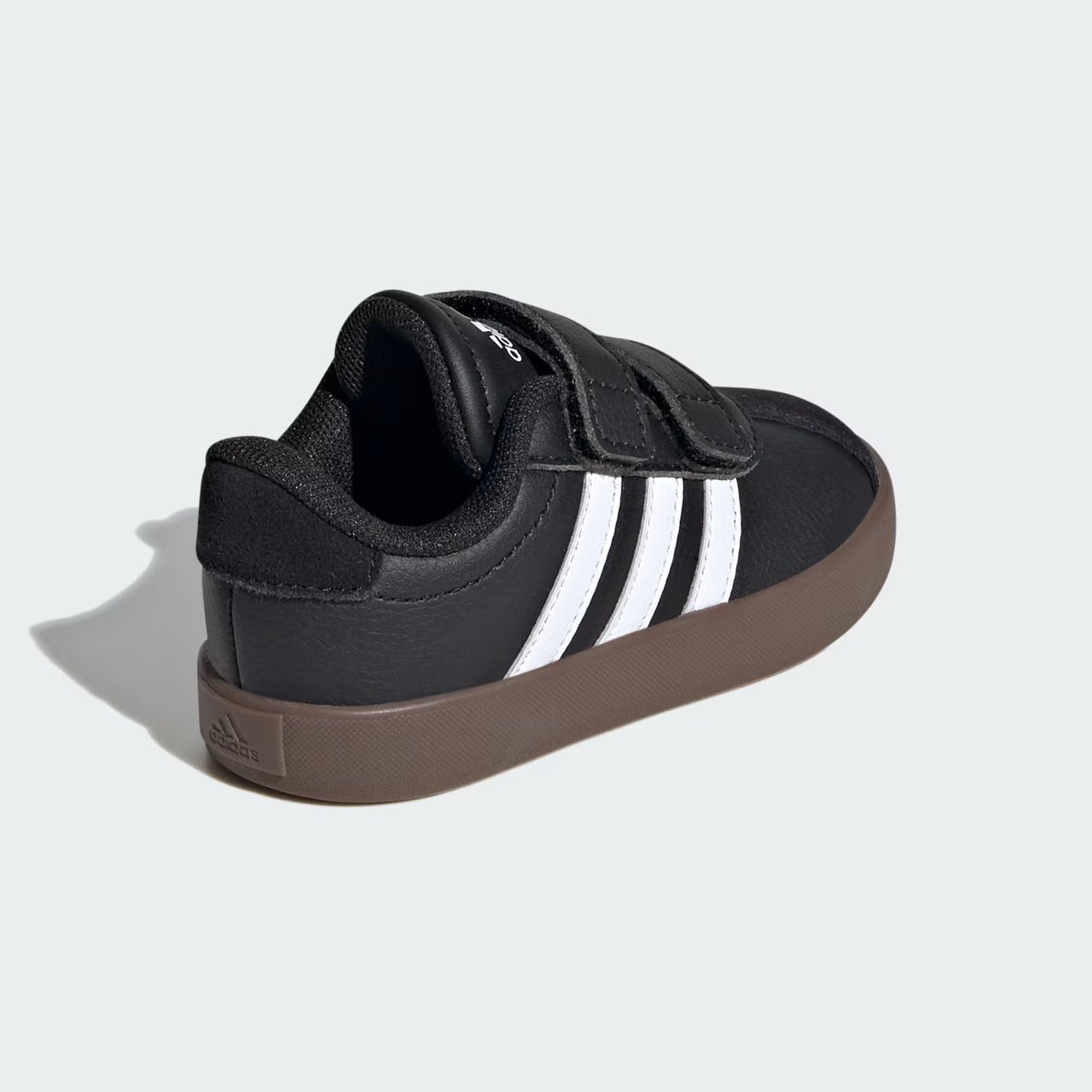 Tênis Adidas VL Court 3.0 Skateboarding Infantil Preto Preto 5