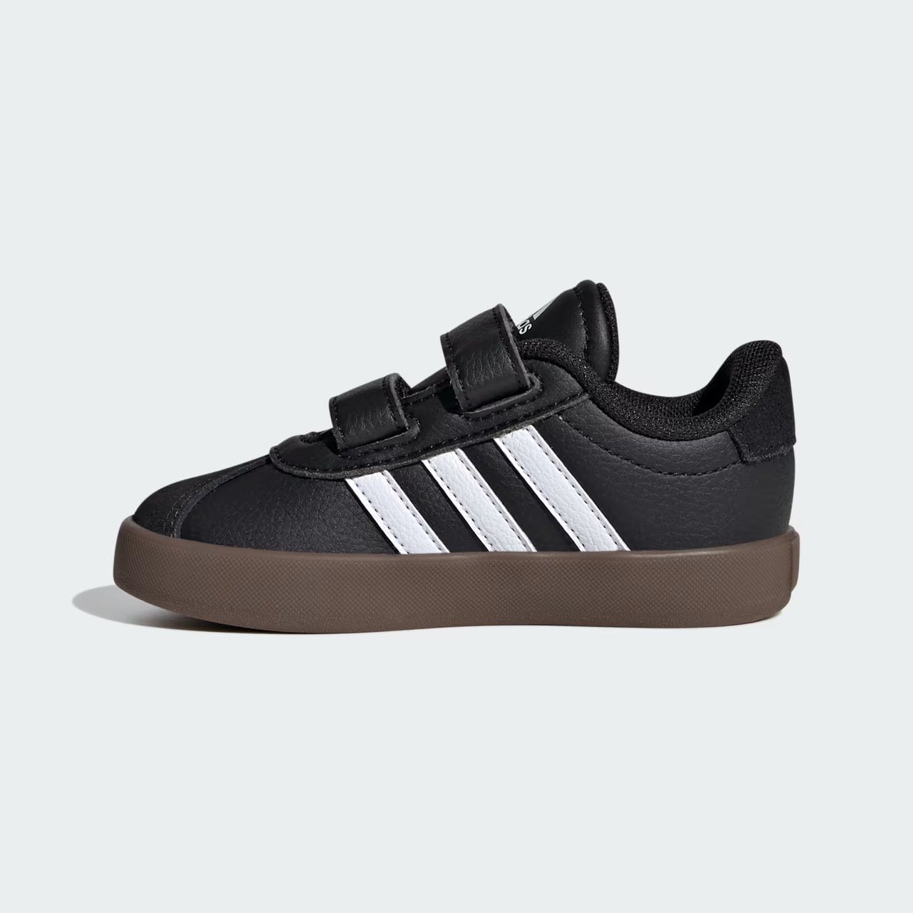 Tênis Adidas VL Court 3.0 Skateboarding Infantil Preto Preto 6