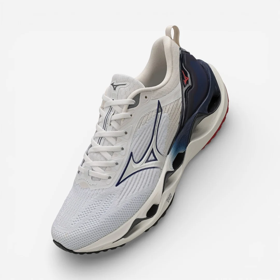 Tênis De Corrida Masculino Mizuno Wave Stratos 3 Branco Branco 2