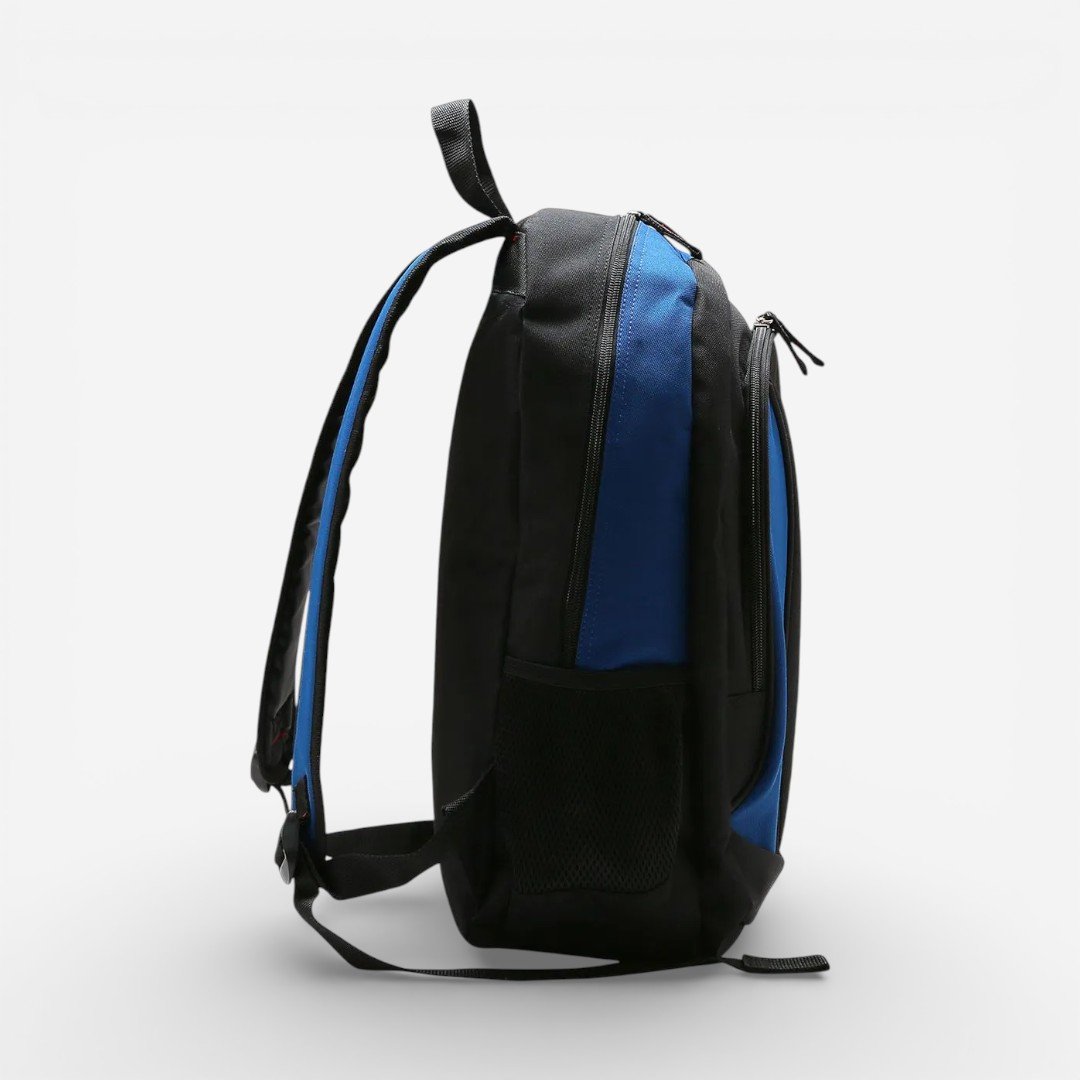 Mochila Escolar Juvenil Republic Vix Preta com Azul Preto 3