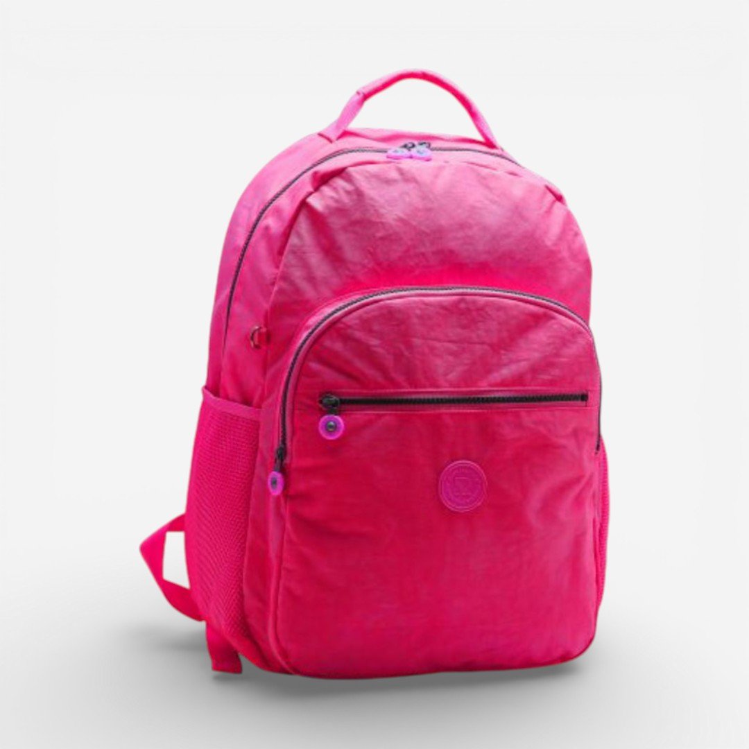 Mochila Feminina Para Notebook Pink Rosa 2