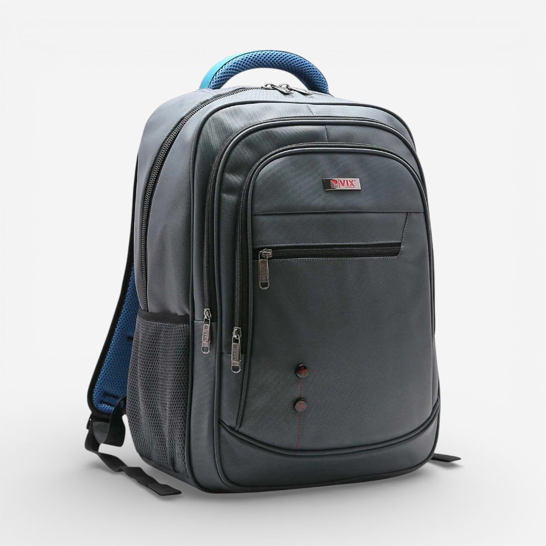 Mochila Executiva Para Notebook Impermeável Cinza