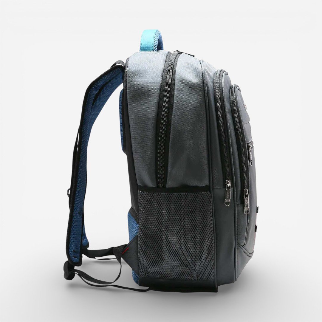 Mochila Executiva Para Notebook Impermeável Cinza Cinza 3