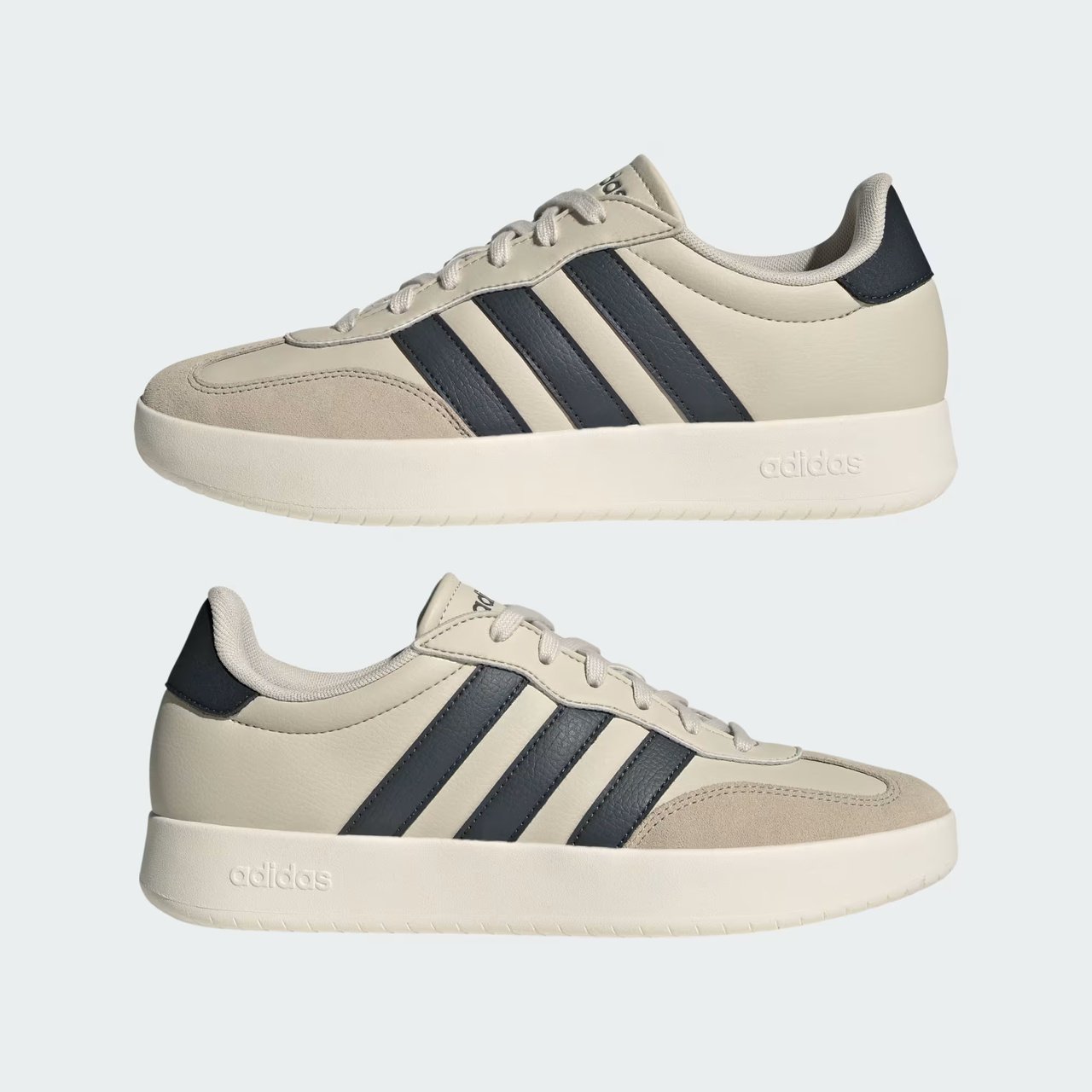 O Tênis Adidas Barreda Masculino Bege Bege 7