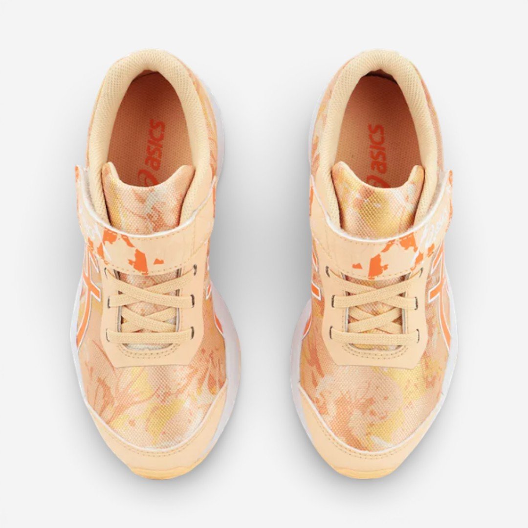 Tênis Asics Fantasy 4 Infantil Feminino Laranja Claro Laranja 5