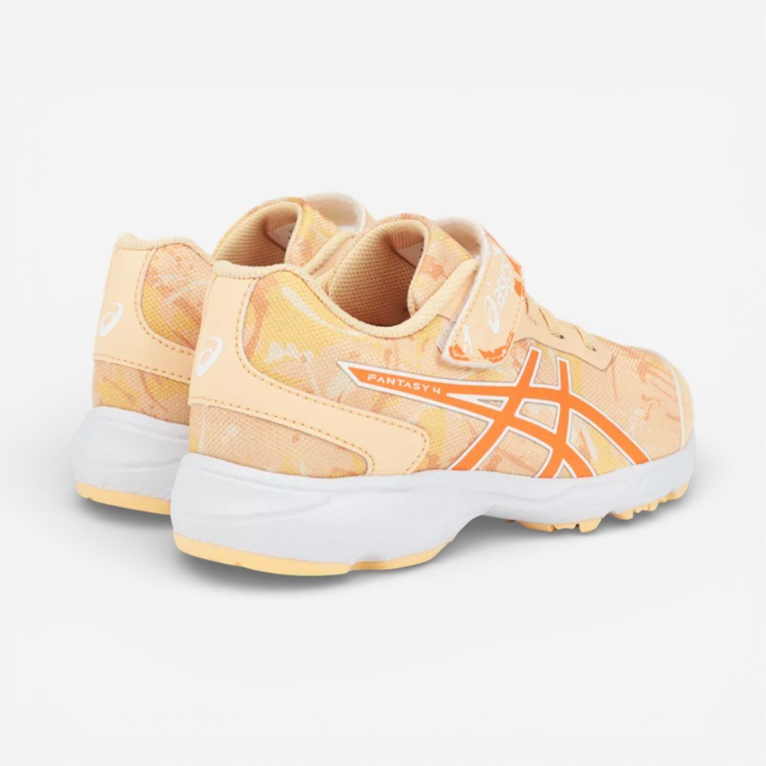 Tênis Asics Fantasy 4 Infantil Feminino Laranja Claro Laranja 7