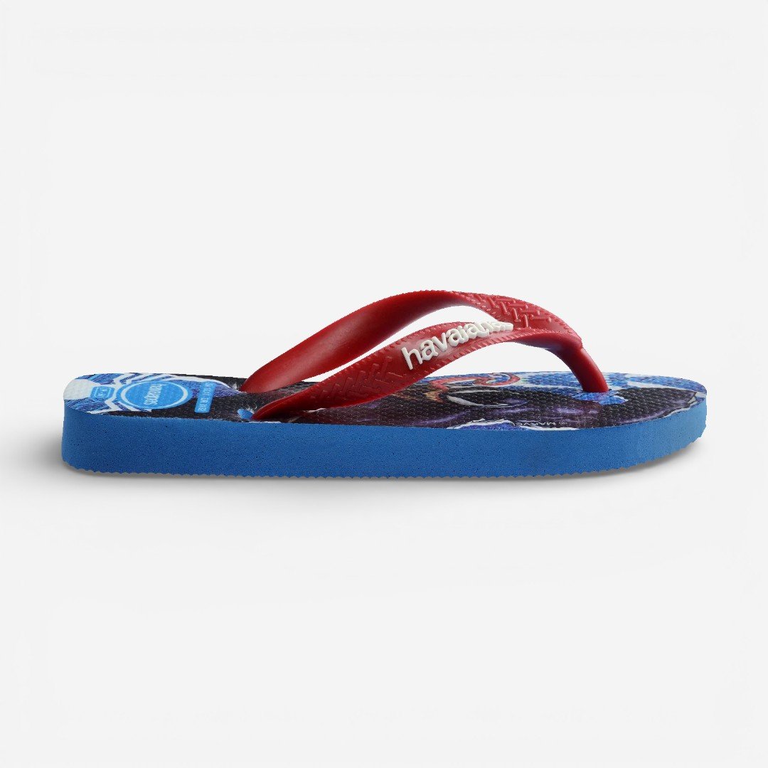 Chinelo Havaianas Infantil Top Marvel II Homem Aranha Vermelho 3