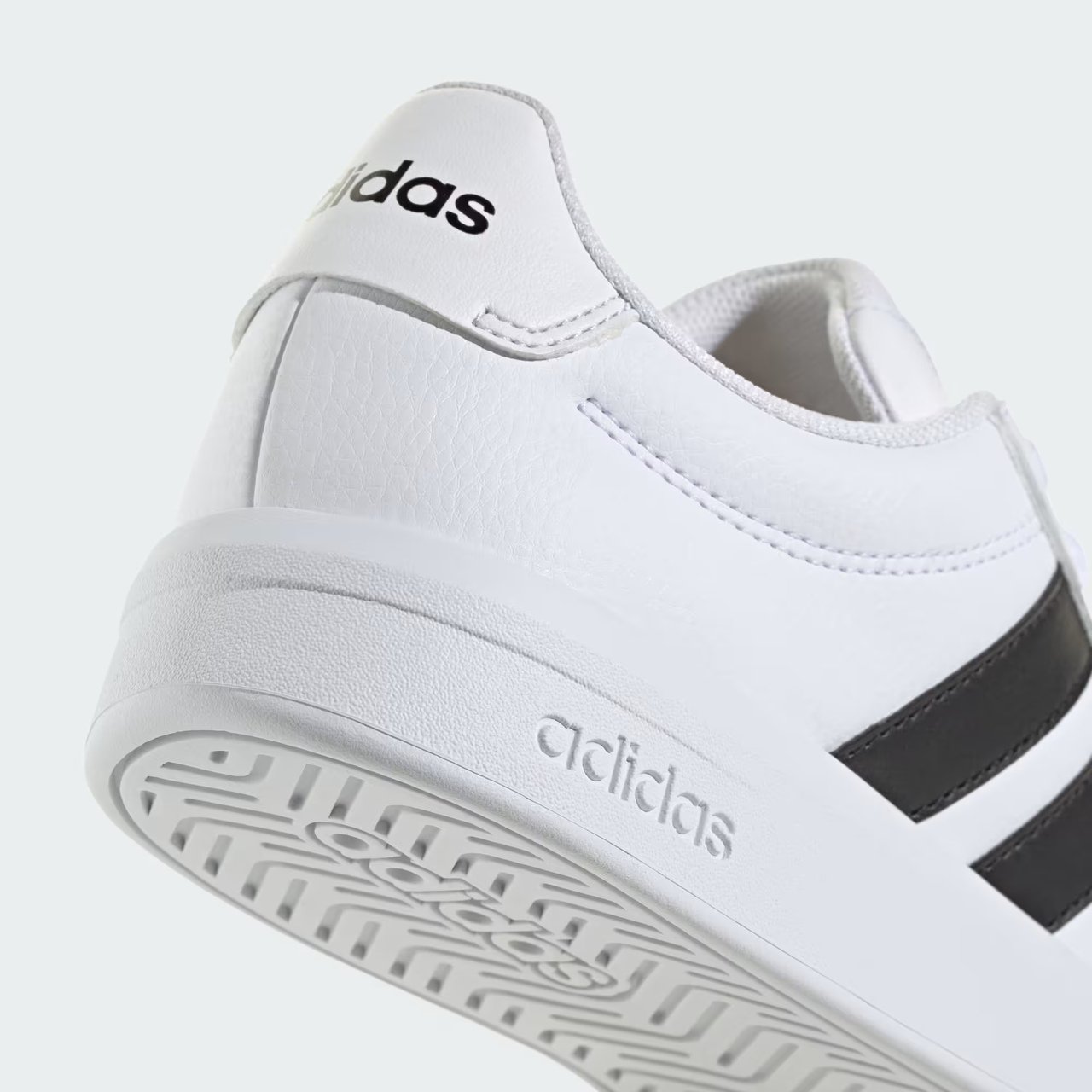 Tênis Adidas Grand Court Base 3.0 Feminino Branco Branco 7