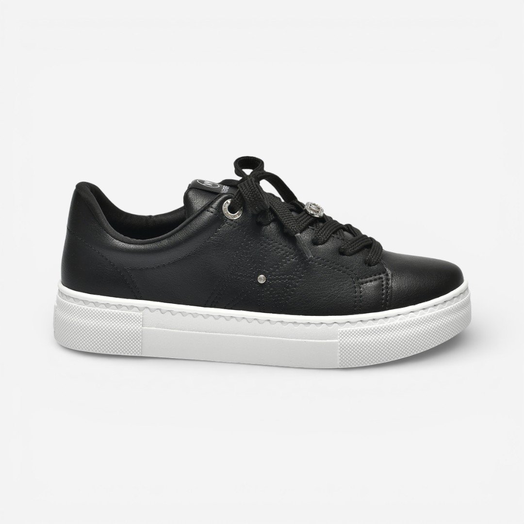 Tênis Via Marte Casual Feminino Preto