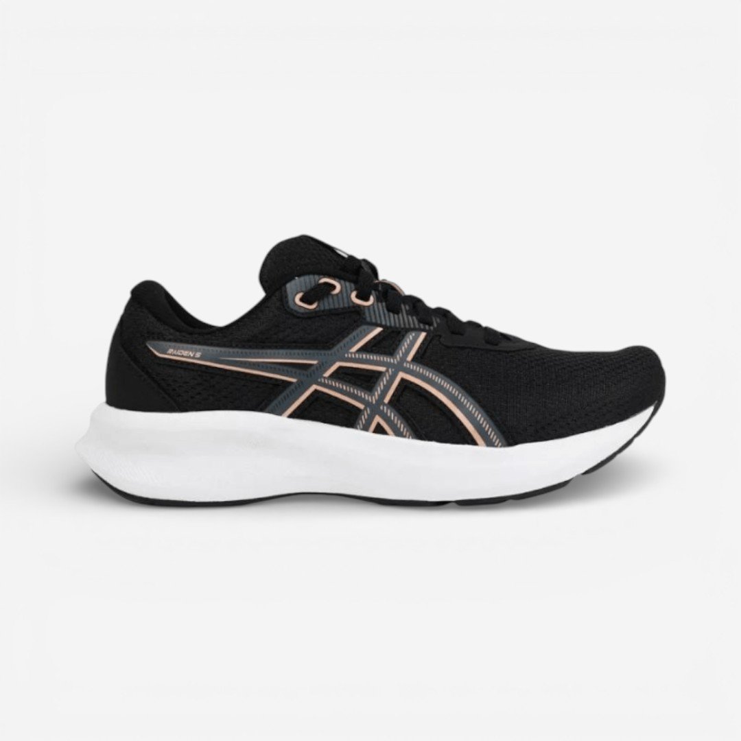 Tênis Asics Raiden 5 Feminino Preto Preto 2