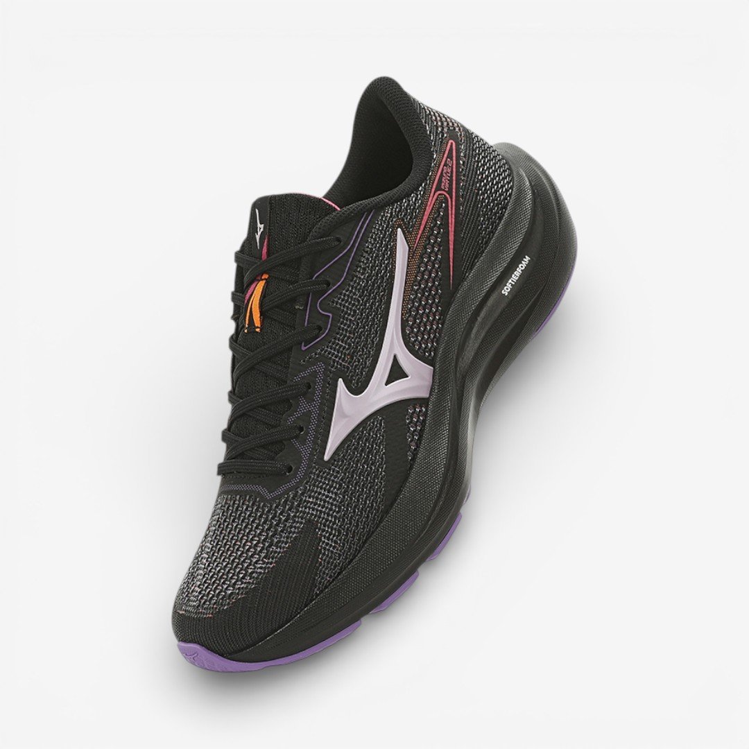 Tênis De Corrida Mizuno Virtue 2 Feminino Preto Preto 2