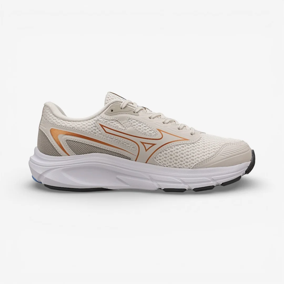 Tênis de Corrida Feminino Mizuno Hawk 6 Bege Bege 4