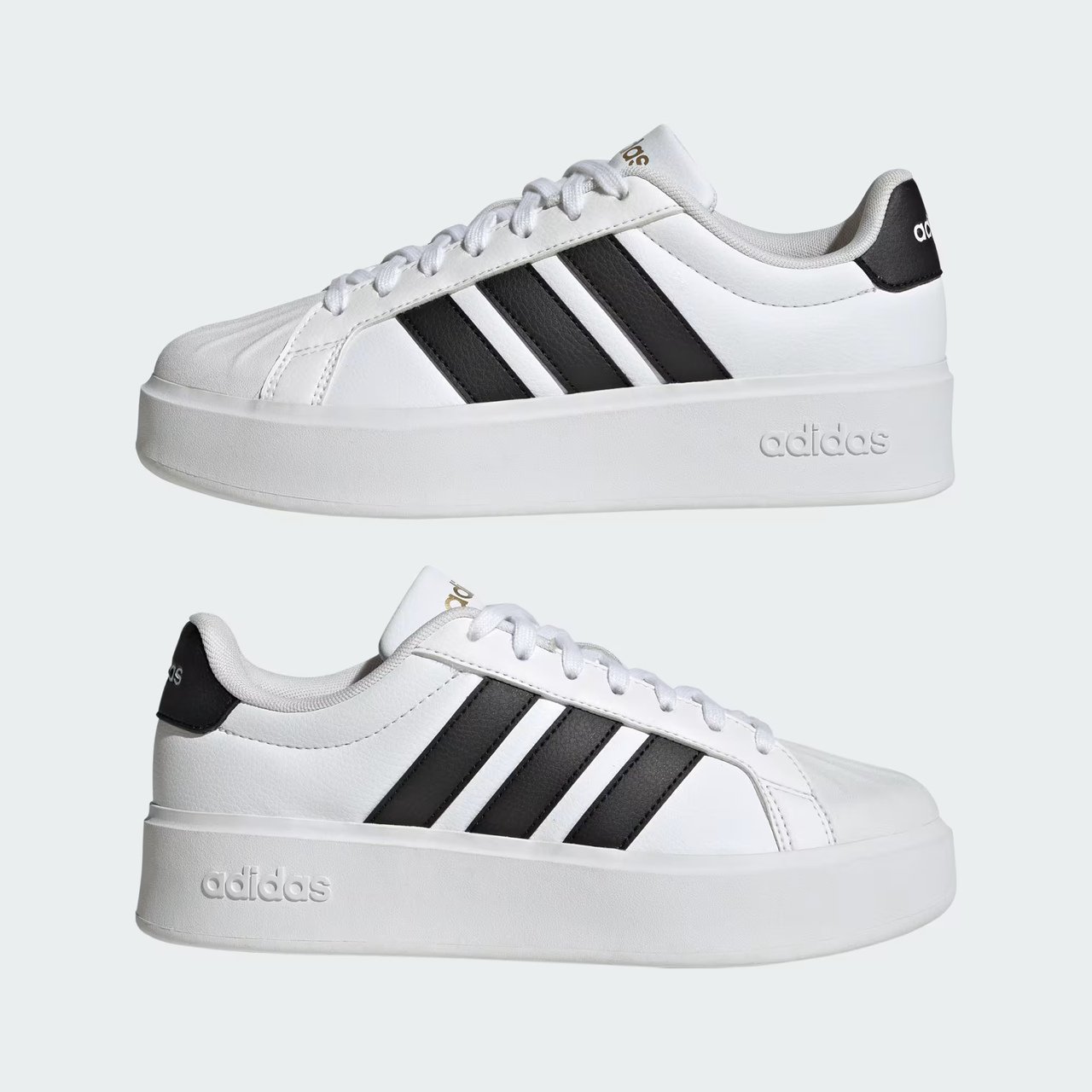 Tênis Adidas Streettalk Bold Feminino Branco Branco 7