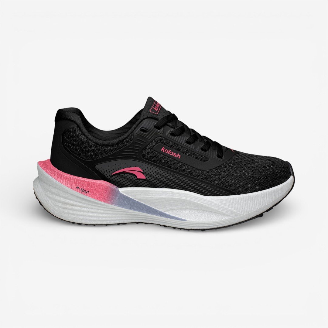 Tênis Esportivo Kolosh Feminino Preto