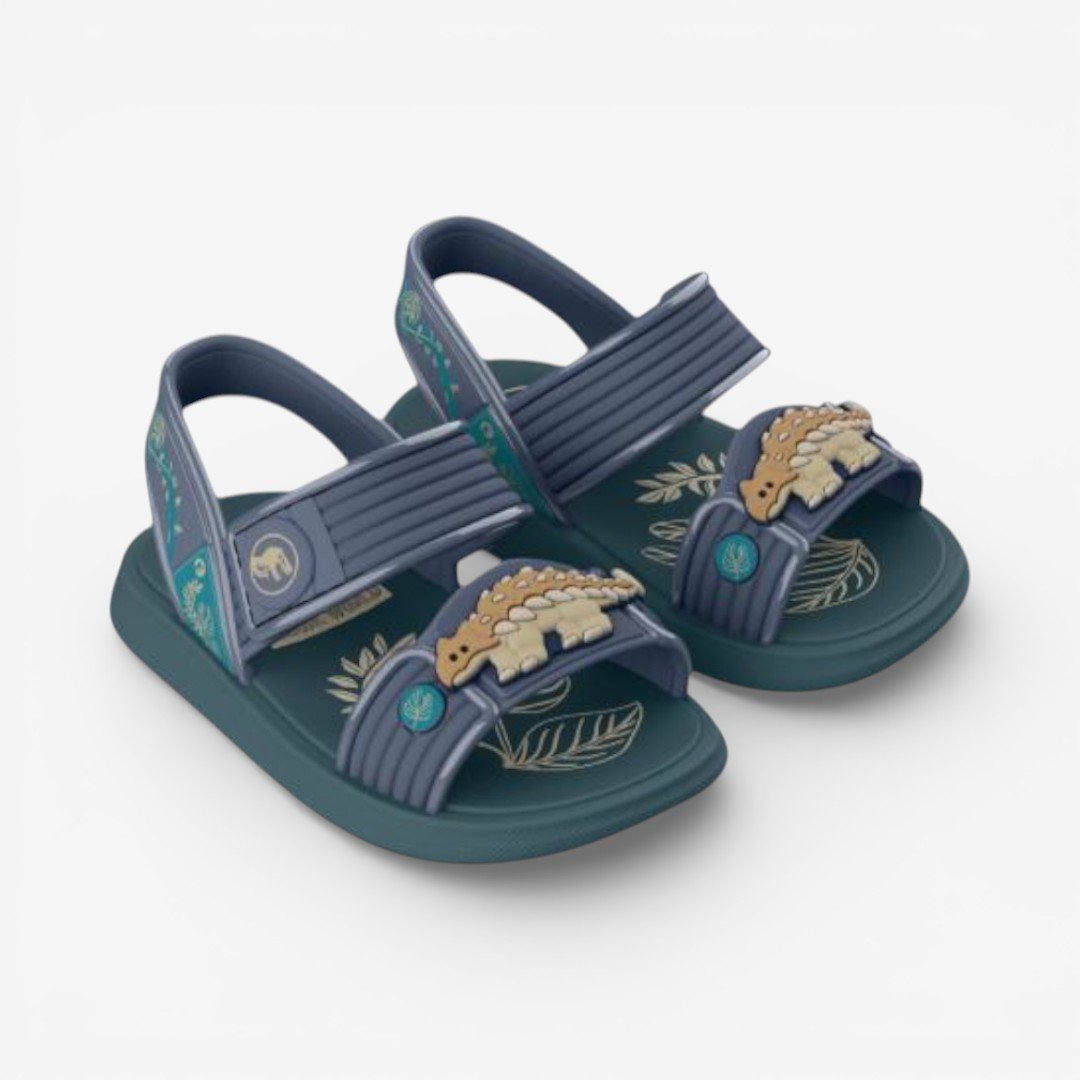 Papete Grendene Kids Jurassic Soft Step Baby Azul Azul 2