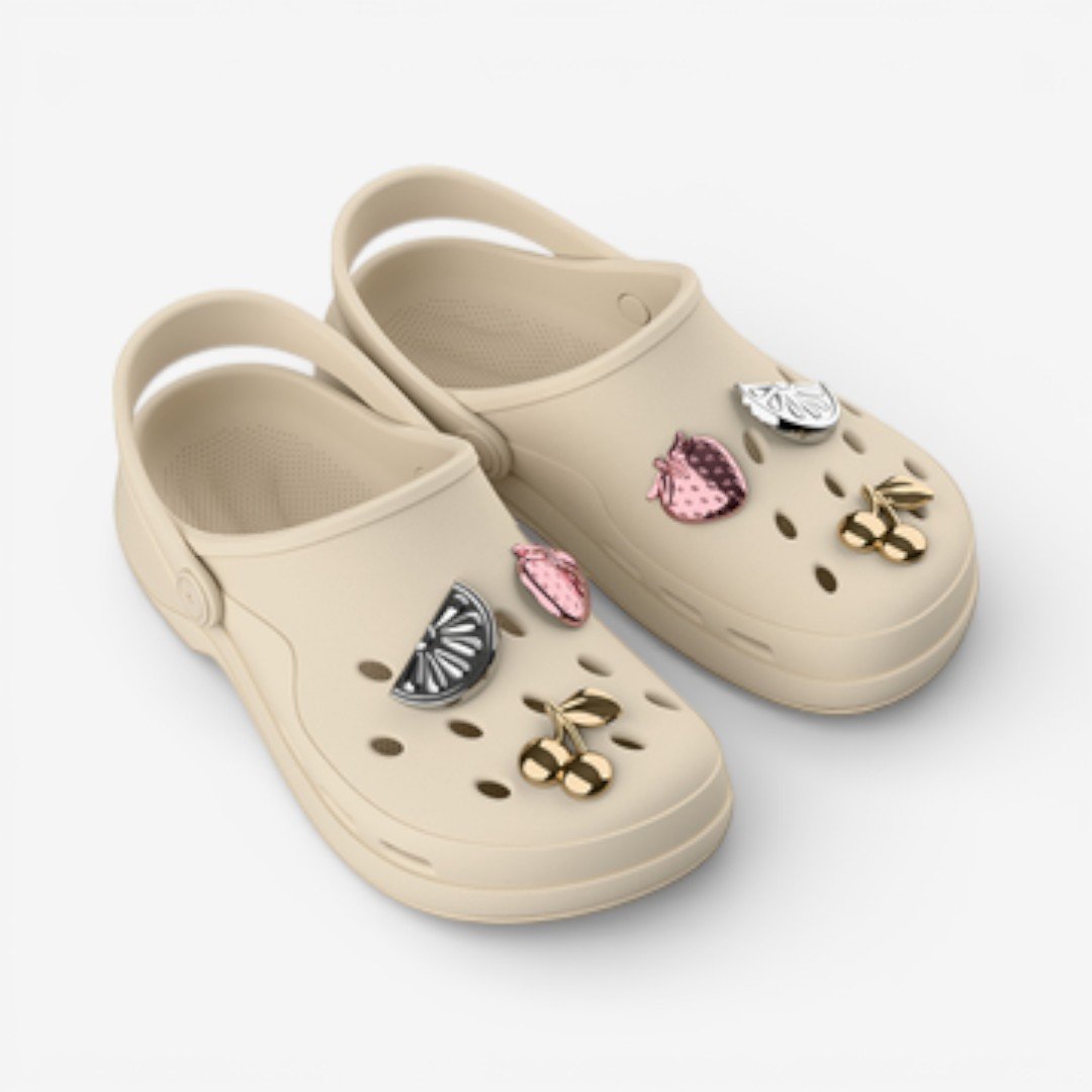 Babuche Zaxy Joy Pins Off White Branco 2