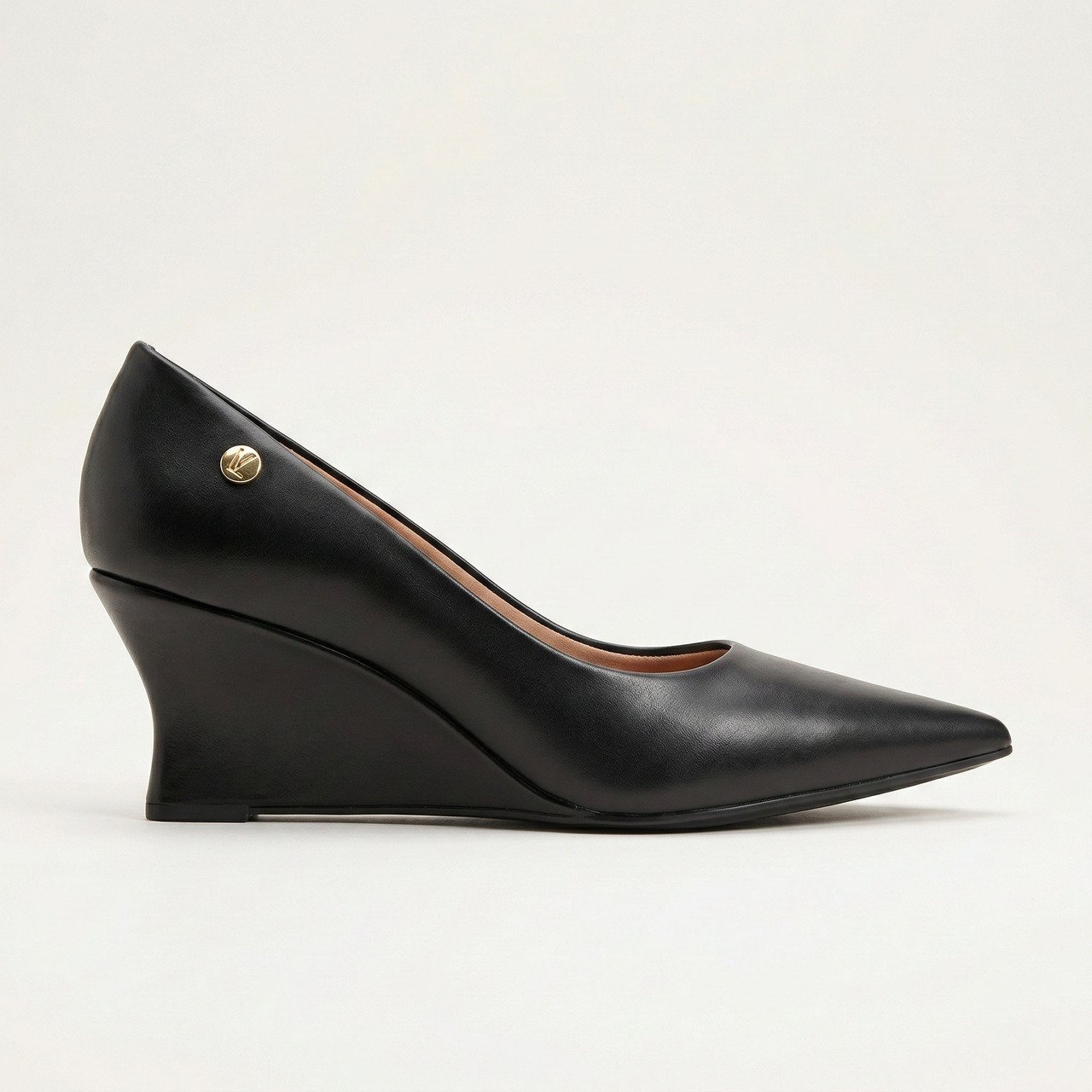 Scarpin Vizzano Anabela Preto